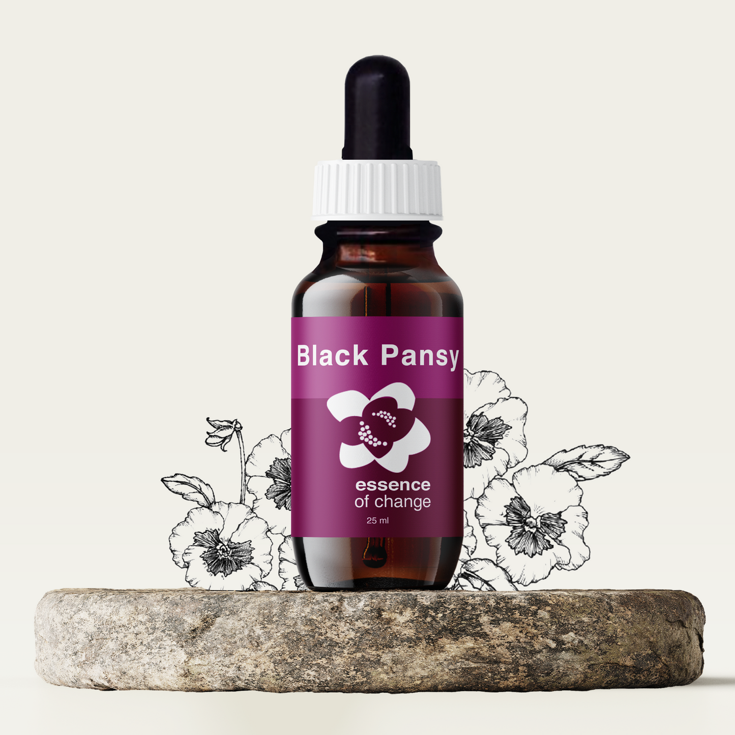 Black Pansy Flower Essence - Completion