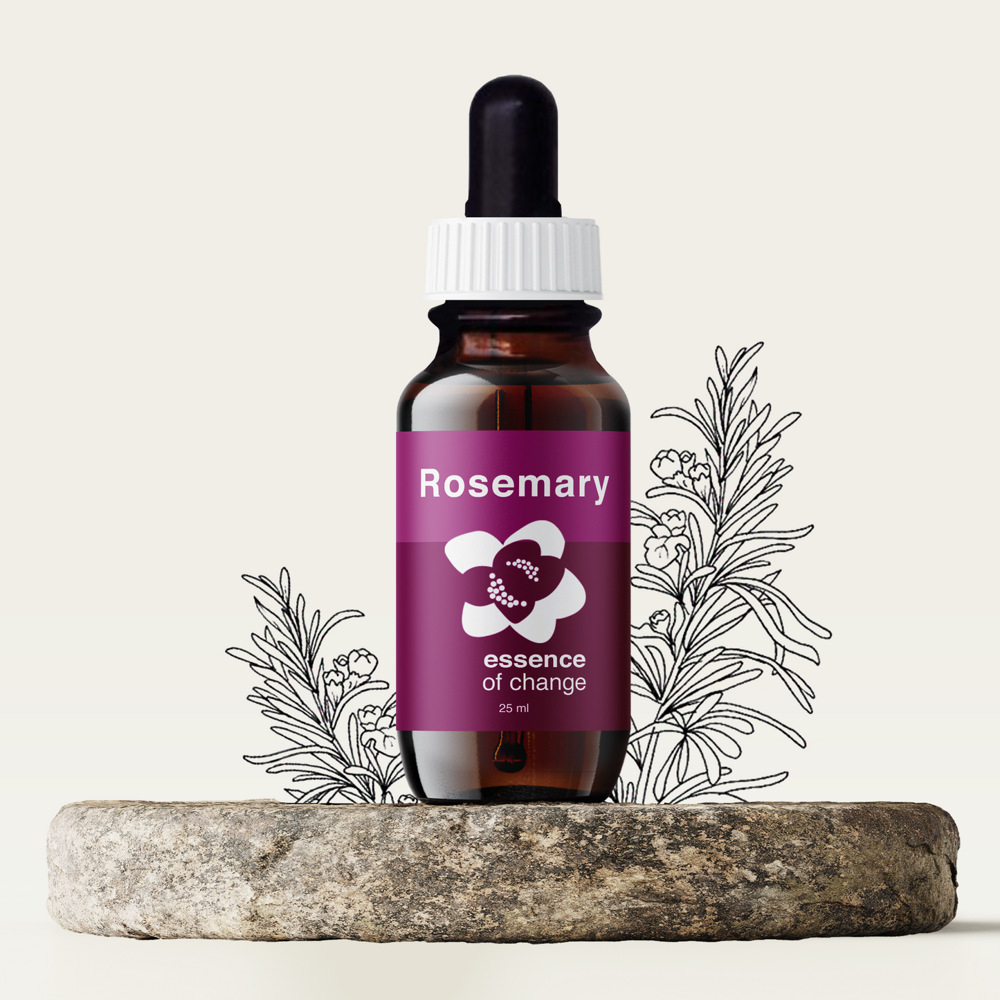 Rosemary Flower Essence - Focus